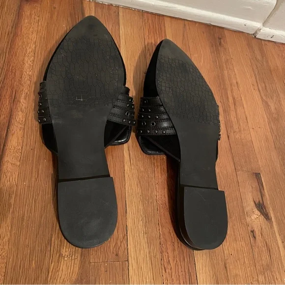 Treasure & Bond Black Studded Mules - Picture 2 of 4
